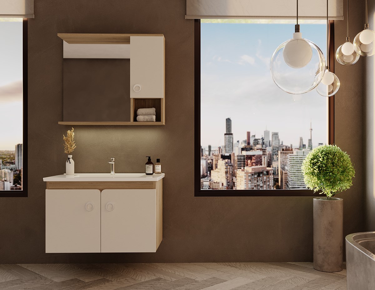 Frame Banyo Dolabı