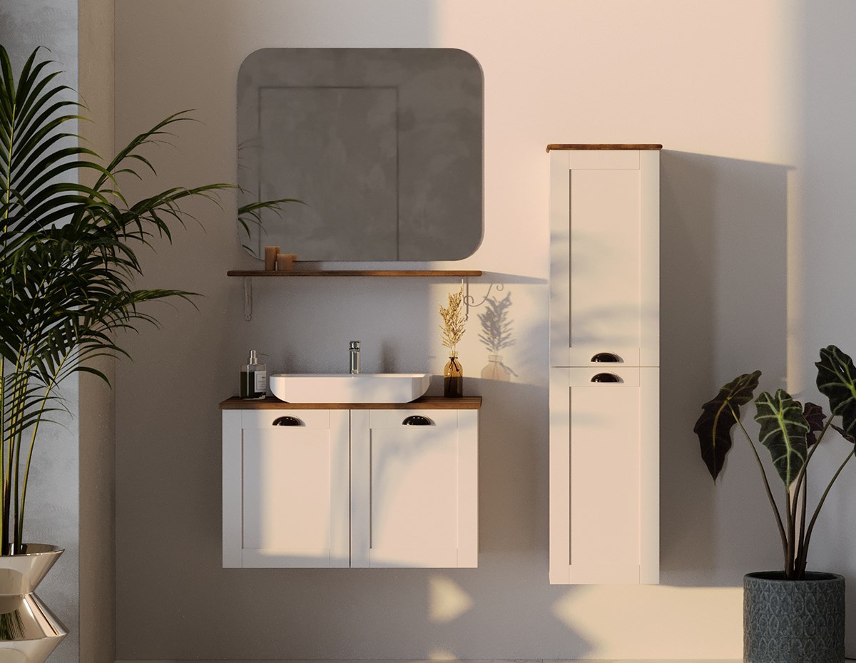 Loft Banyo Dolabı