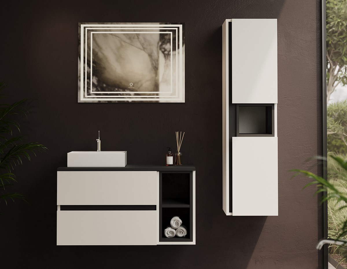 Lotus Banyo Dolabı