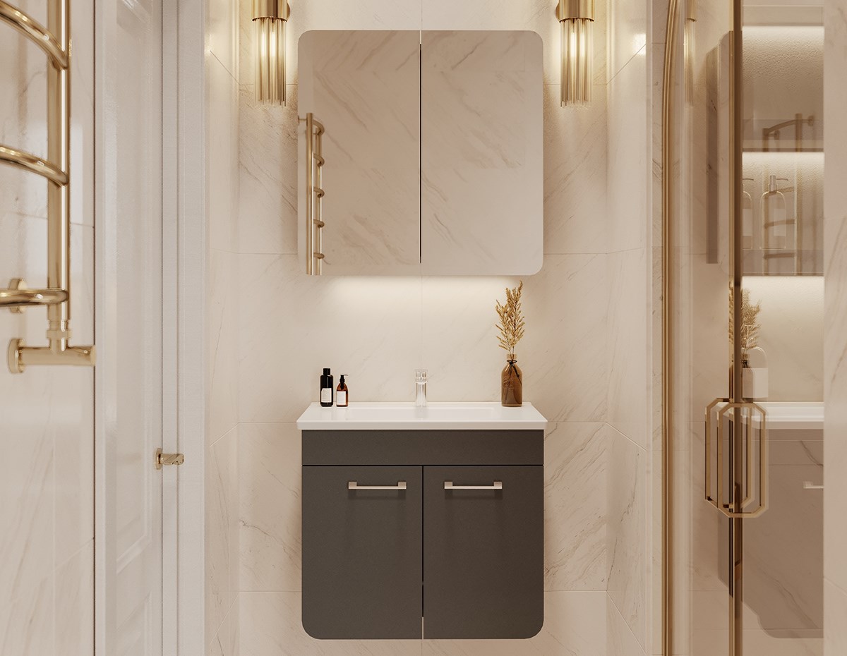 Royal Banyo Dolabı
